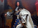 Paris Louvre Painting 1701 Hyacinthe Rigaud - Louis XIV King of France 